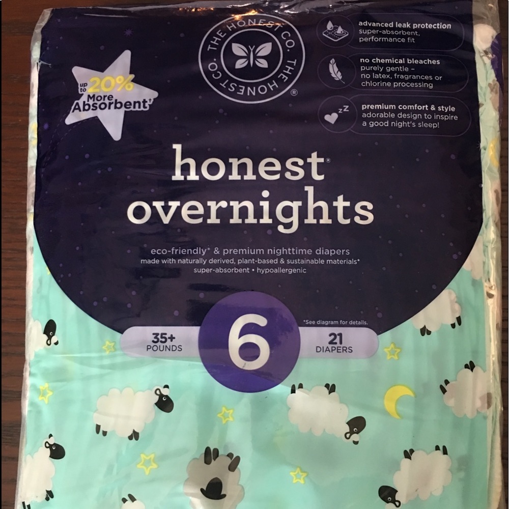 Honest diapers